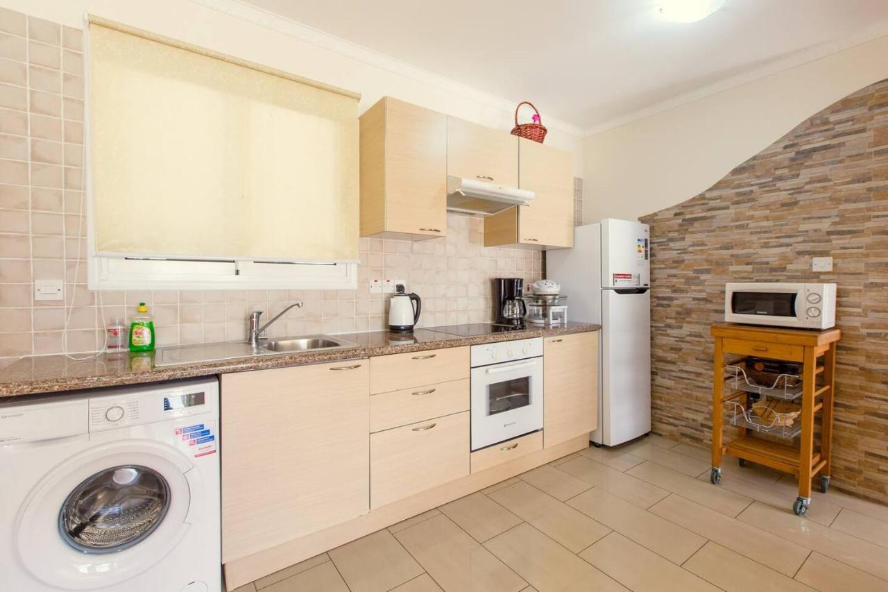 Nissi 3 Pool Access Garden Apartment Ayia Napa Exteriör bild