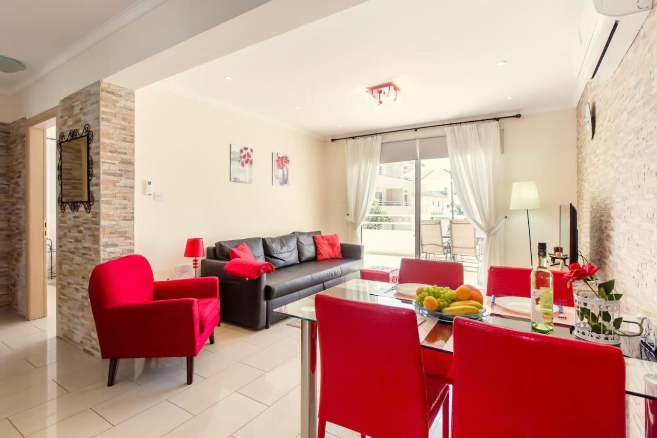 Nissi 3 Pool Access Garden Apartment Ayia Napa Exteriör bild