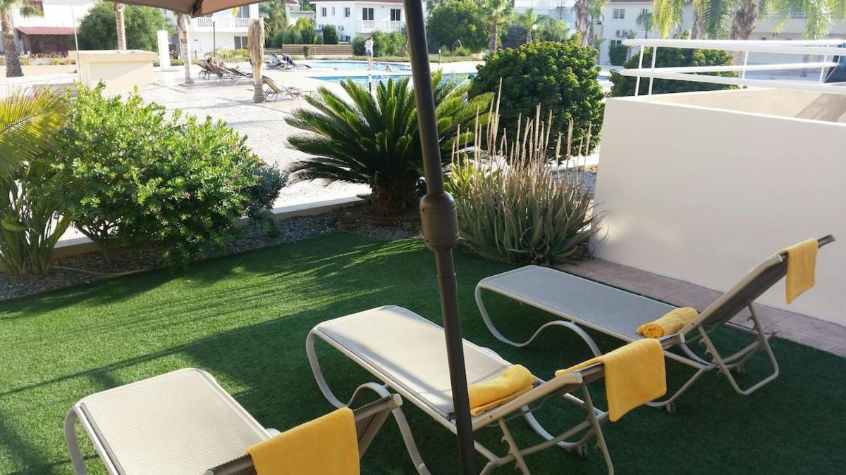 Nissi 3 Pool Access Garden Apartment Ayia Napa Exteriör bild