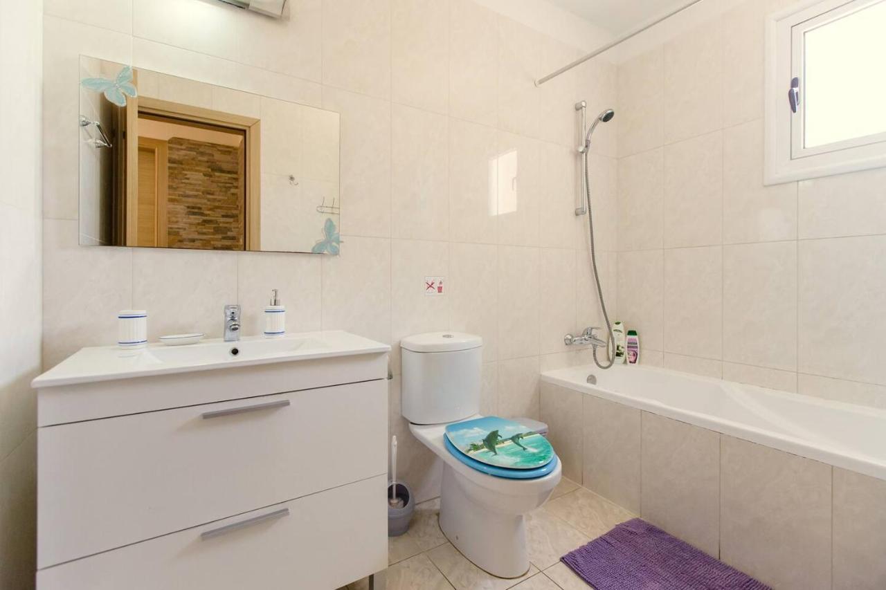 Nissi 3 Pool Access Garden Apartment Ayia Napa Exteriör bild
