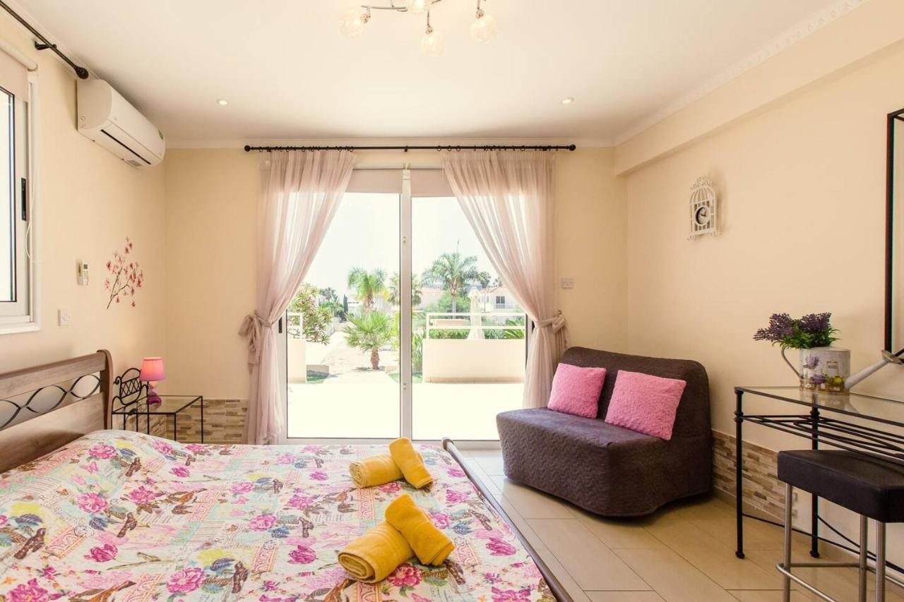 Nissi 3 Pool Access Garden Apartment Ayia Napa Exteriör bild