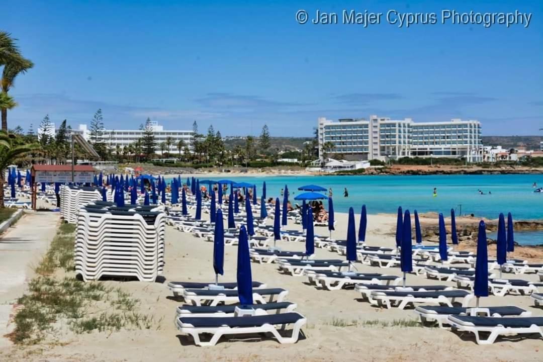 Nissi 3 Pool Access Garden Apartment Ayia Napa Exteriör bild